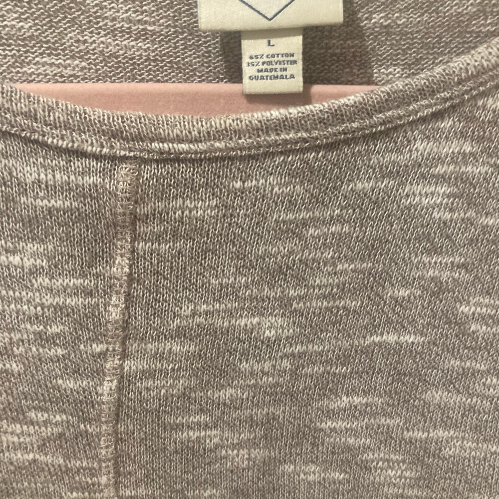 St John’s Bay Women’s Long Sleeve Jersey Knit Lightweight Sweater Top Size Large - Picture 5 of 5
